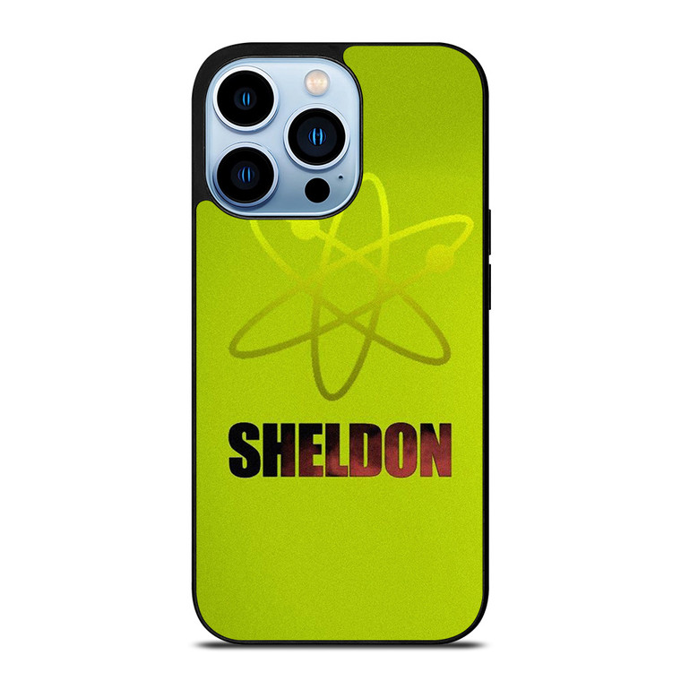 SHELDON COOPER BIG BANG THEORY LOGO iPhone 13 Pro Max Case Cover