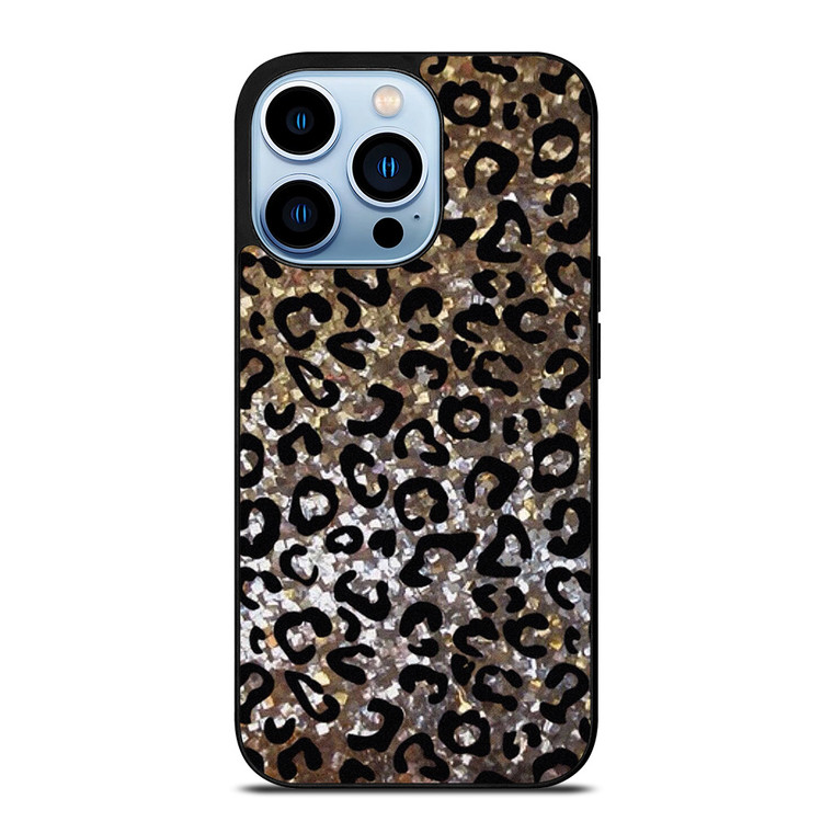 SPARKLY LEOPARD SKIN iPhone 13 Pro Max Case Cover