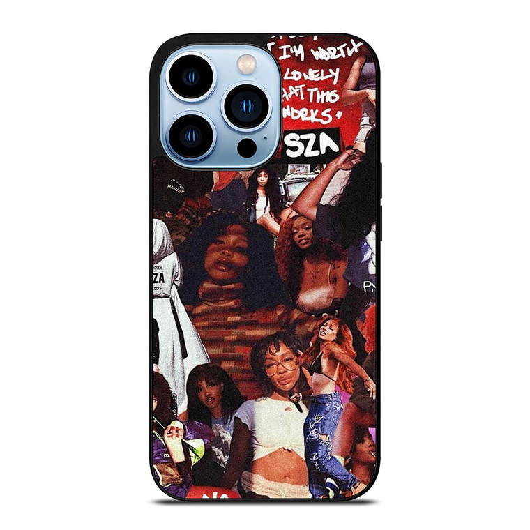SZA SINGER COLLAGE iPhone 13 Pro Max Case Cover
