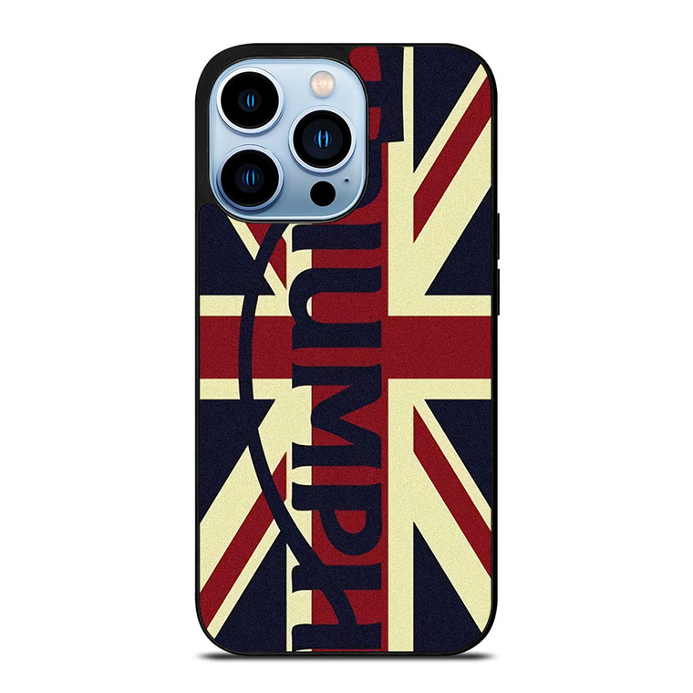 TRIUMPH MOTORCYCLES UNION JACK 2 iPhone 13 Pro Max Case Cover