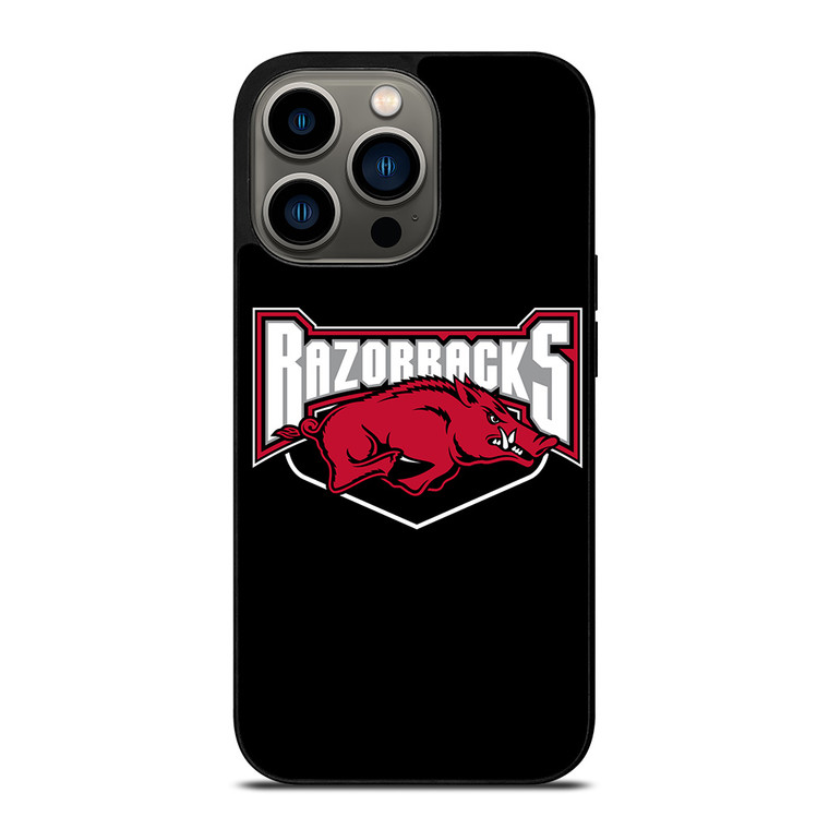 ARKANSAS RAZORBACKS FOOTBALL LOGO 2 iPhone 13 Pro Case Cover