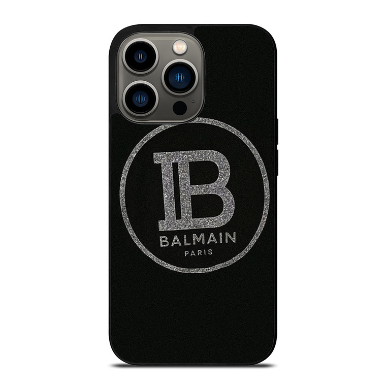 BALMAIN PARIS LOGO iPhone 13 Pro Case Cover