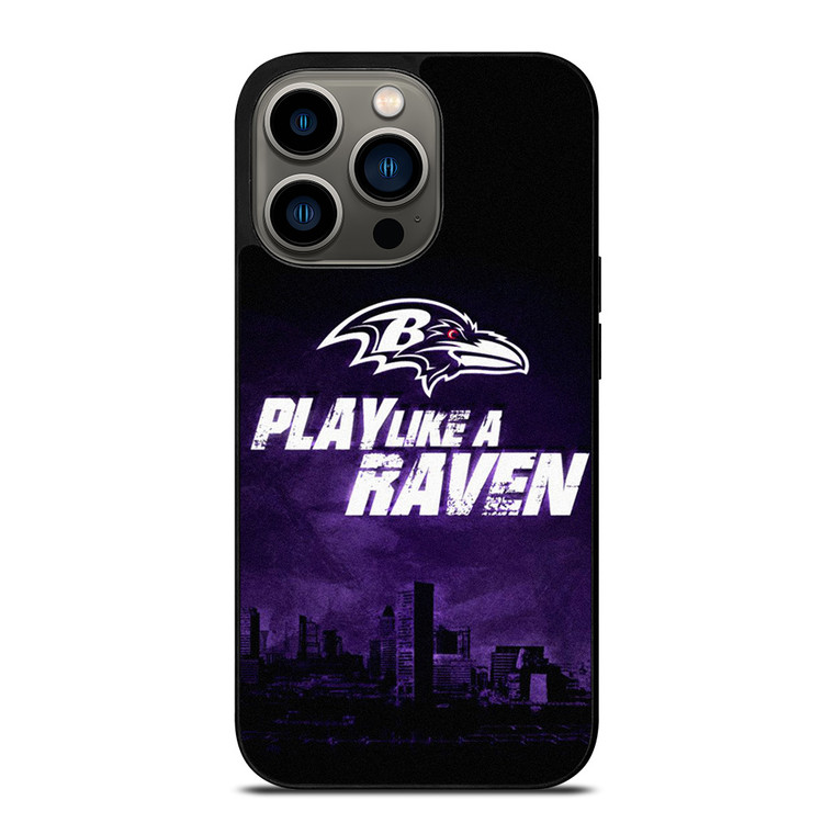 BALTIMORE RAVENS WORD iPhone 13 Pro Case Cover