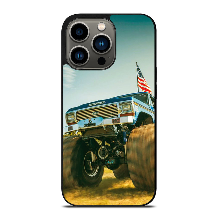 BOGFOOT MONSTER TRUCK AMERICAN iPhone 13 Pro Case Cover