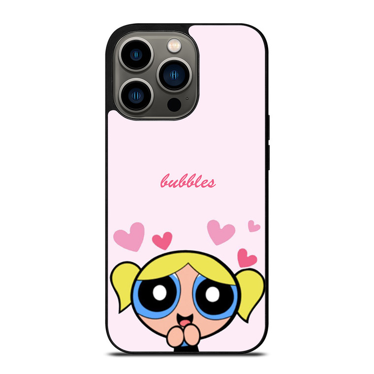 BUBBLES THE POWERPUFF GIRLS CUTE iPhone 13 Pro Case Cover