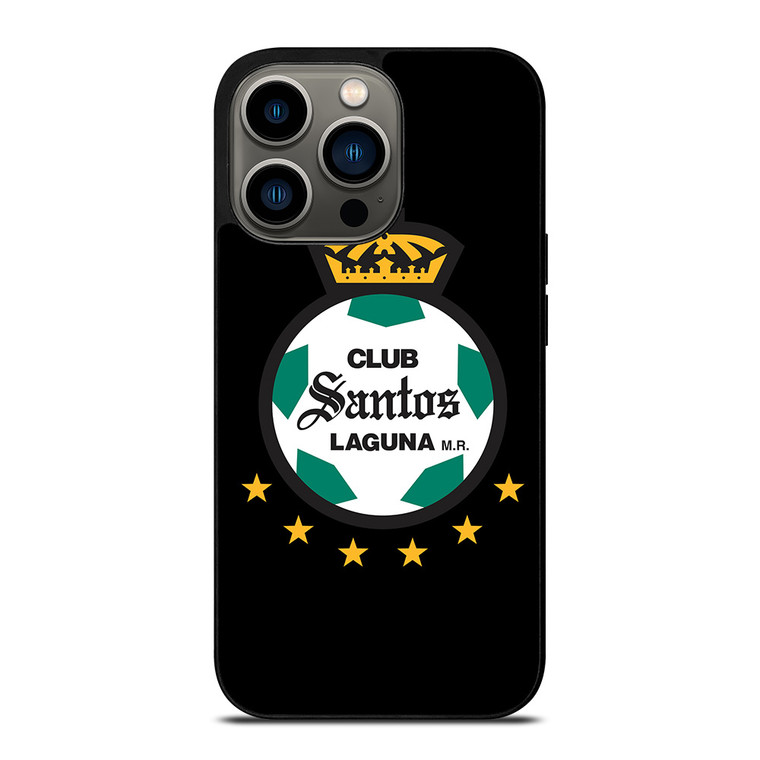 CLUB SANTOS LAGUNA FOOTBALL LOGO iPhone 13 Pro Case Cover