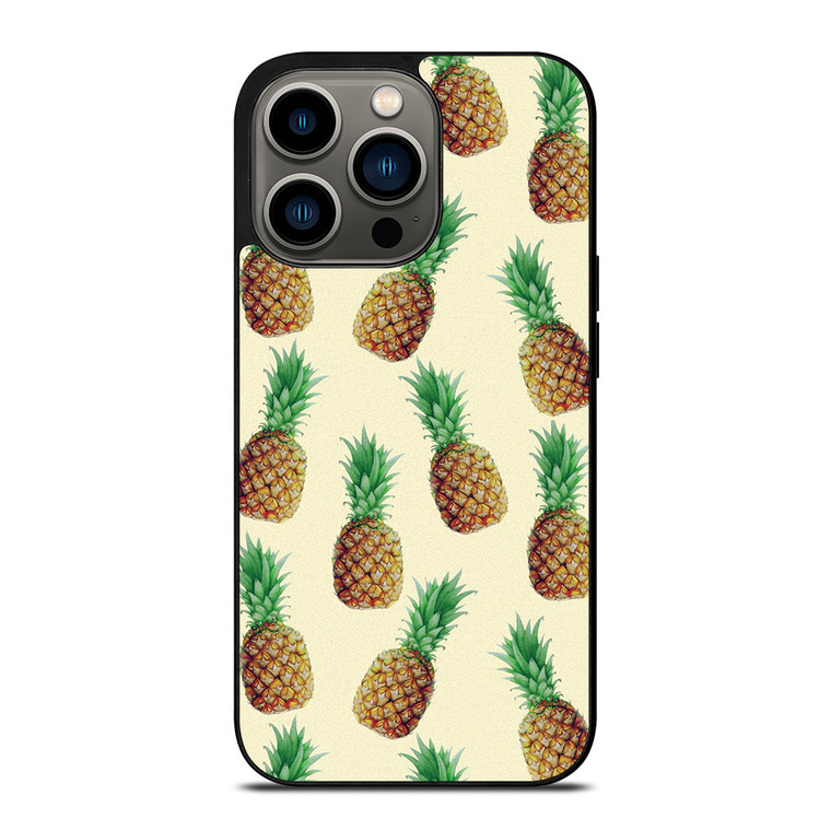 CUTE PINEAPPLE PATTERN iPhone 13 Pro Case Cover