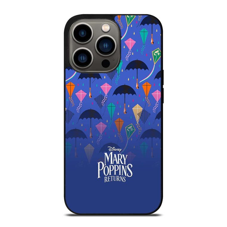 DISNEY MARY POPPINS PATTERN iPhone 13 Pro Case Cover