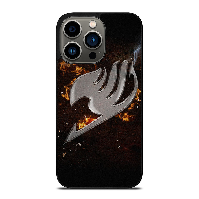 FAIRY TAIL ANIME METAL LOGO iPhone 13 Pro Case Cover