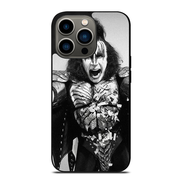 GENE SIMMONS KISS ROCK BAND iPhone 13 Pro Case Cover