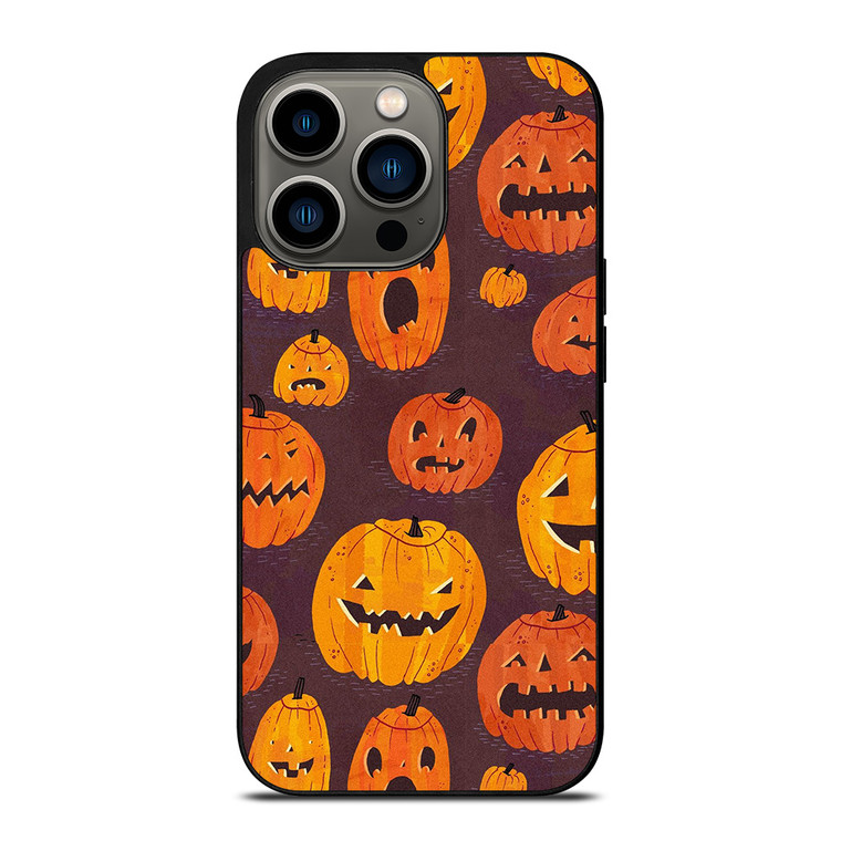 HALLOWEEN PUMPKINS PATTERN iPhone 13 Pro Case Cover