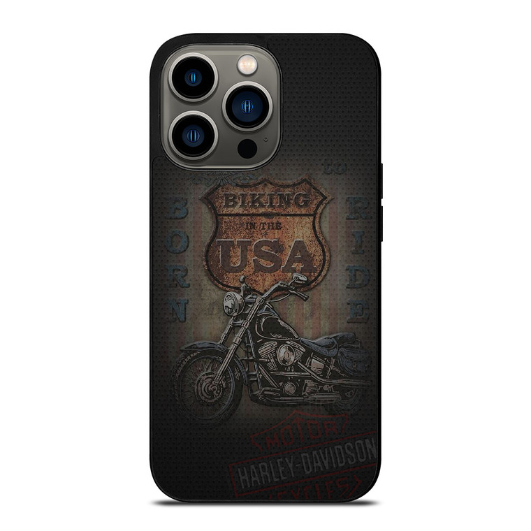 HARLEY DAVIDSON BIKERS iPhone 13 Pro Case Cover