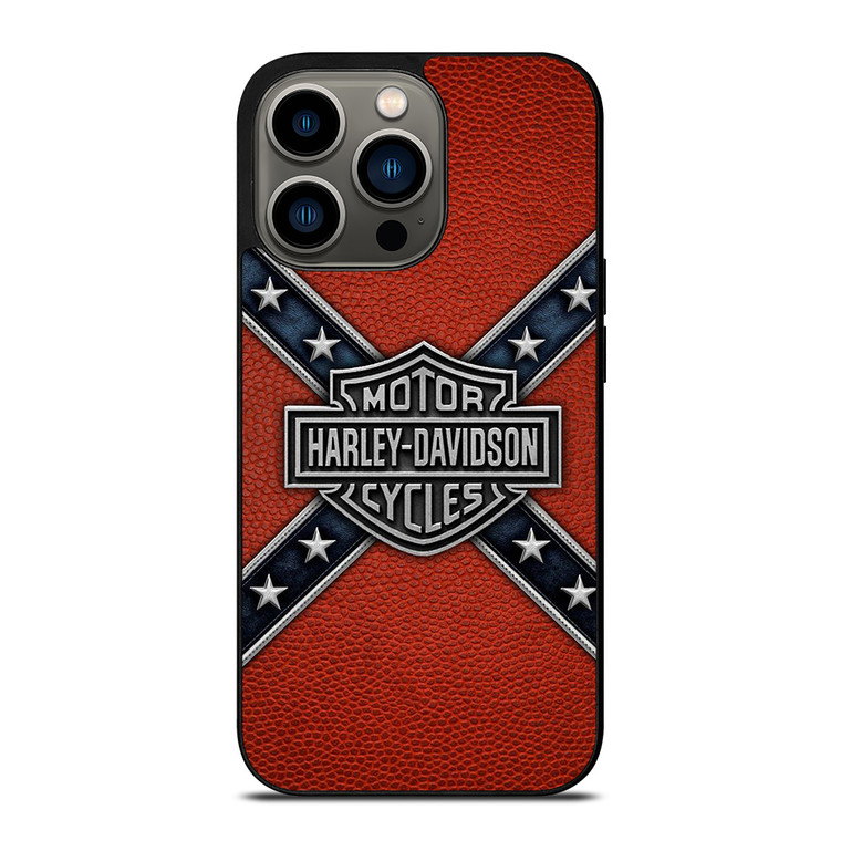 HARLEY DAVIDSON CONFEDERATE SIGN iPhone 13 Pro Case Cover