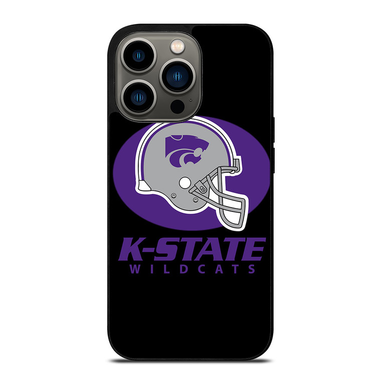 KANSAS STATE WILDCATS FOOTBALL LOGO 2 iPhone 13 Pro Case Cover