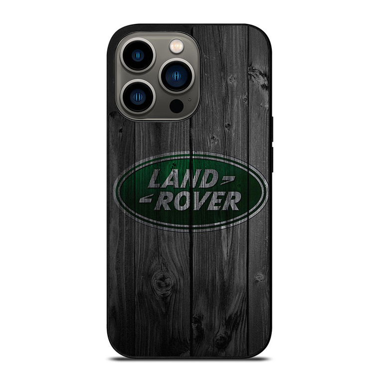 LAND ROVER WOODEN LOGO iPhone 13 Pro Case Cover