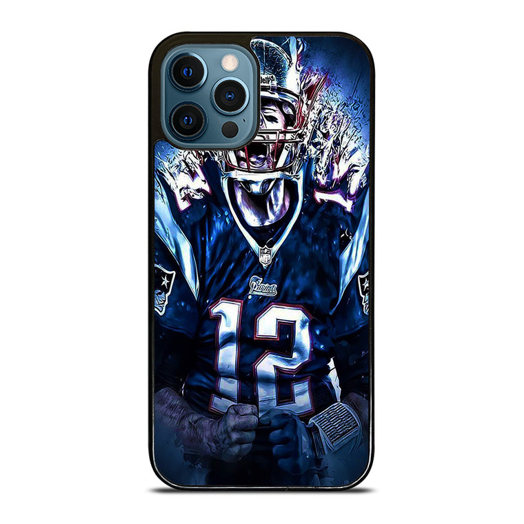 TOM BRADY NEW ENGLAND PATRIOTS NFL iPhone 12 Pro Max Case Cover