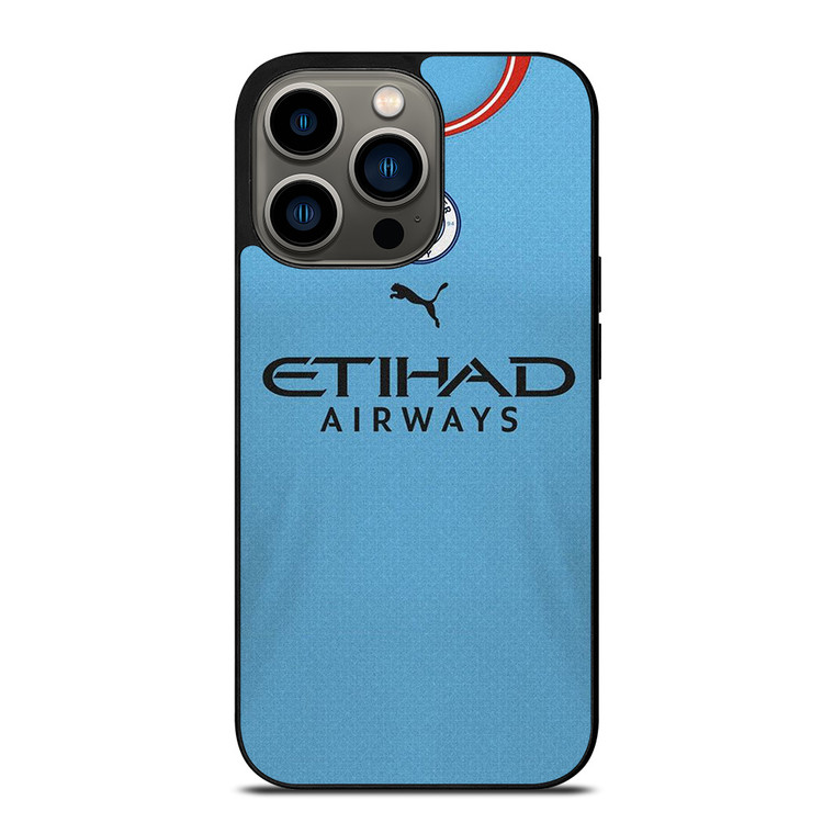 MANCHESTER CITY 2022-23 JERSEY iPhone 13 Pro Case Cover MANCHESTER CITY 2022-23 JERSEY iPhone 13 Pro Case Cover