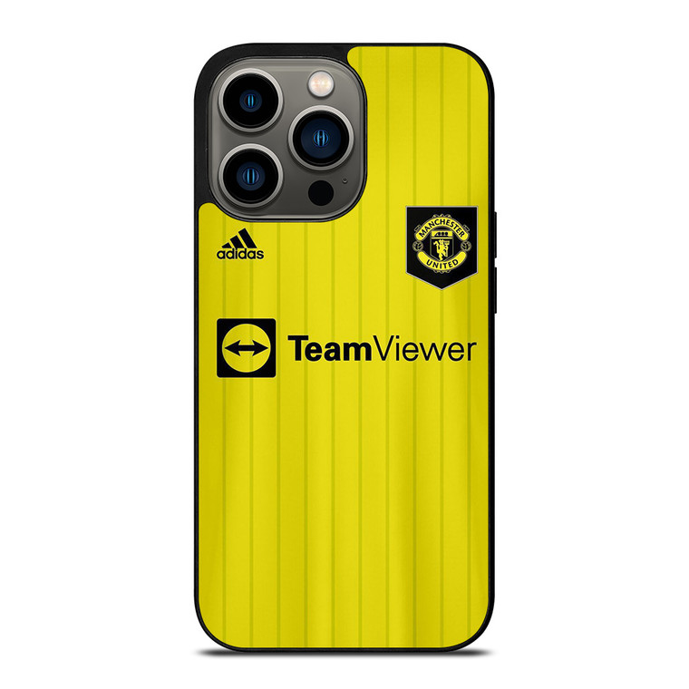 MANCHESTER UNITED GREEN AWAY JERSEY iPhone 13 Pro Case Cover