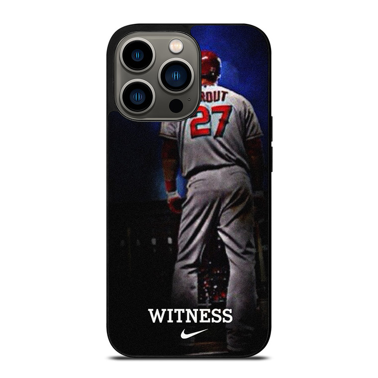 MIKE TROUT LOS ANGELES ANGELS MLB 2 iPhone 13 Pro Case Cover