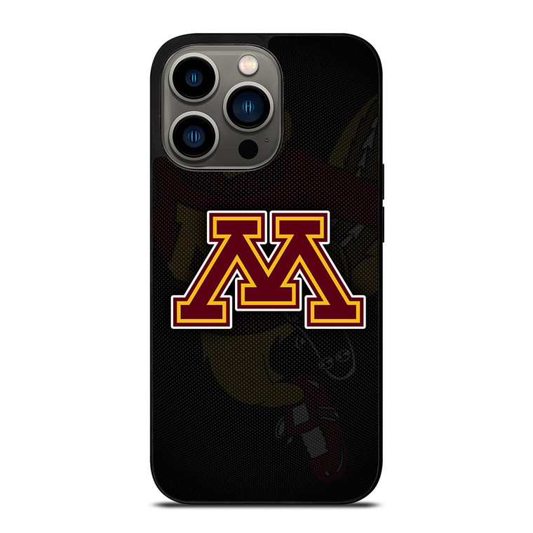 MINNESOTA GOLDEN GOPHER ICON iPhone 13 Pro Case Cover