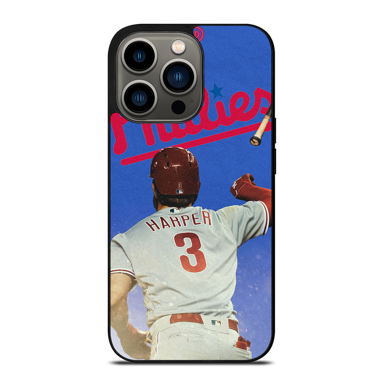 PHILADELPHIA PHILLIES BRYCE HARPER iPhone 13 Pro Case Cover