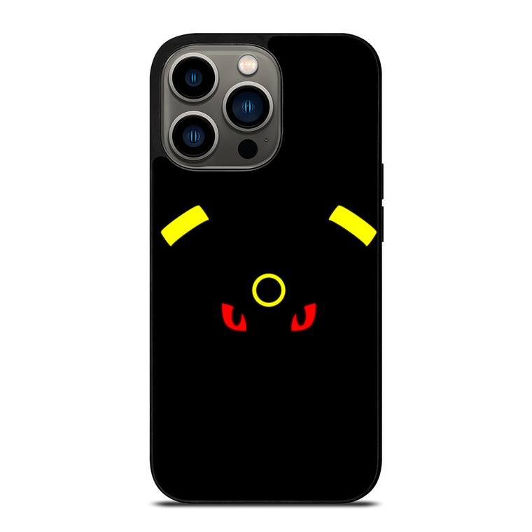 POKEMON UMBREON FLAT ICON iPhone 13 Pro Case Cover