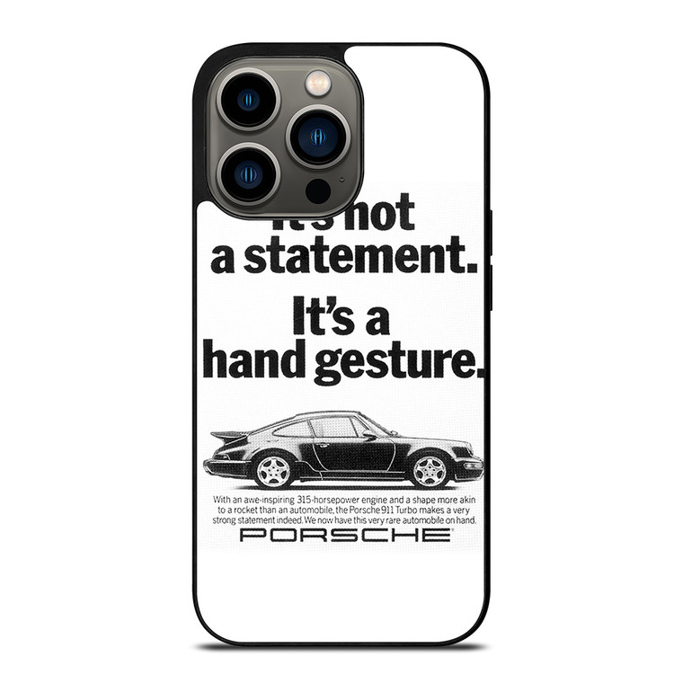 PORSHCE CAYMAN VINTAGE ADS iPhone 13 Pro Case Cover
