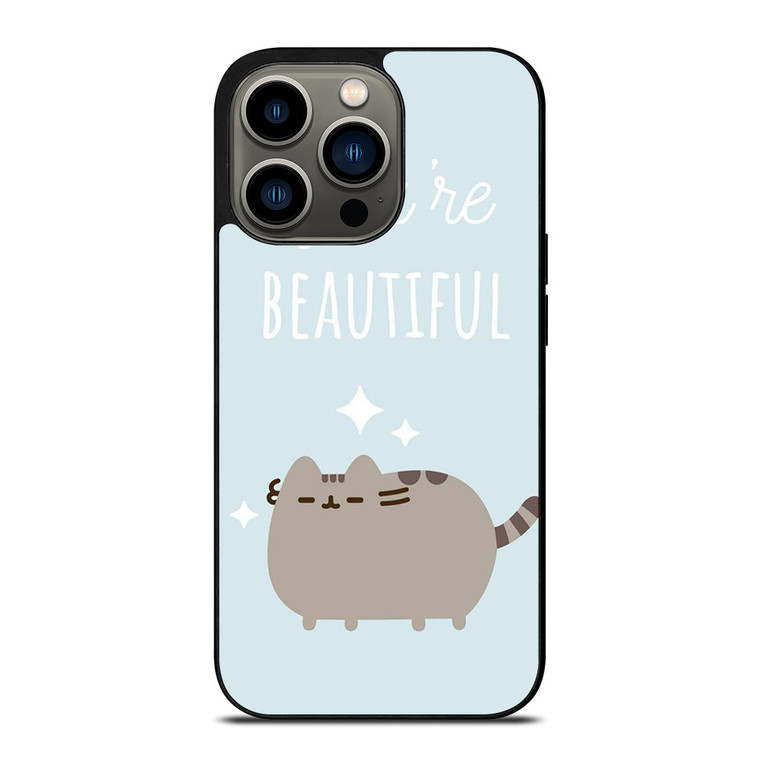 PUSHEEN BEAUTIFUL CAT iPhone 13 Pro Case Cover