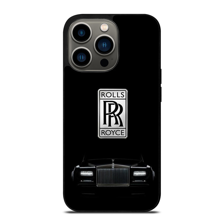 ROLLS ROYCE CAR SILHOUETTE iPhone 13 Pro Case Cover