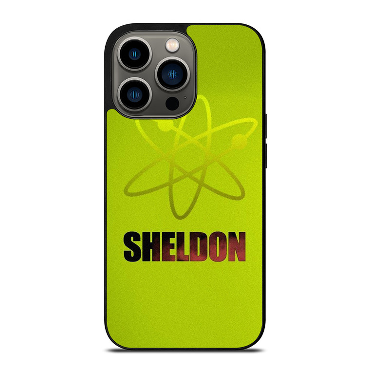SHELDON COOPER BIG BANG THEORY LOGO iPhone 13 Pro Case Cover