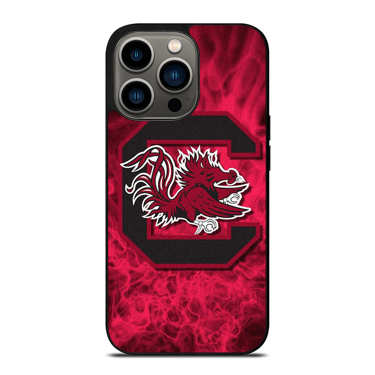 SOUTH CAROLINA GAMECOCKS FOOTBALL LOGO iPhone 13 Pro Case Cover