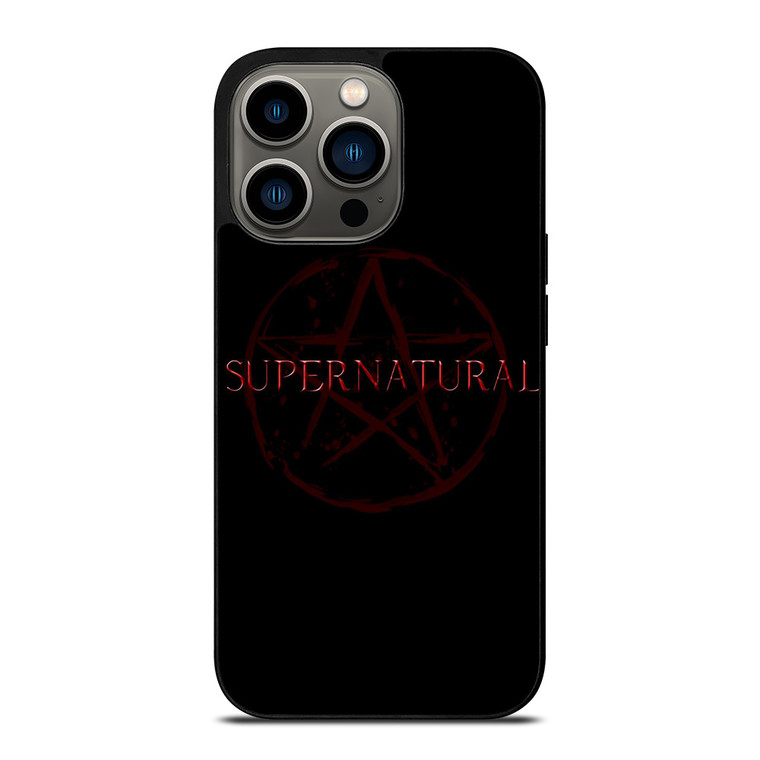 SUPERNATURAL MOVIES LOGO 2 iPhone 13 Pro Case Cover