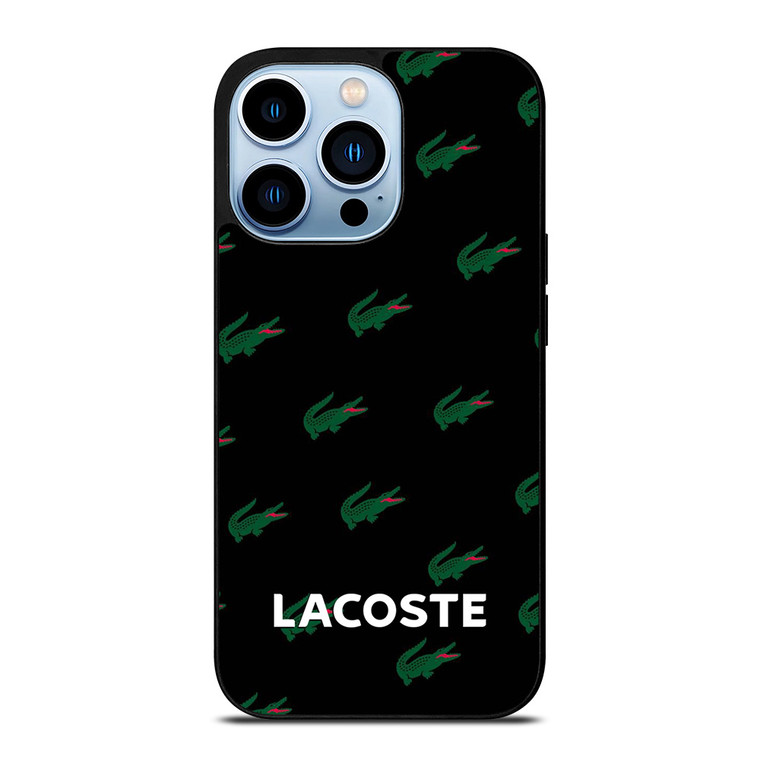LACOSTE LOGO PATTERN iPhone 13 Pro Max Case Cover