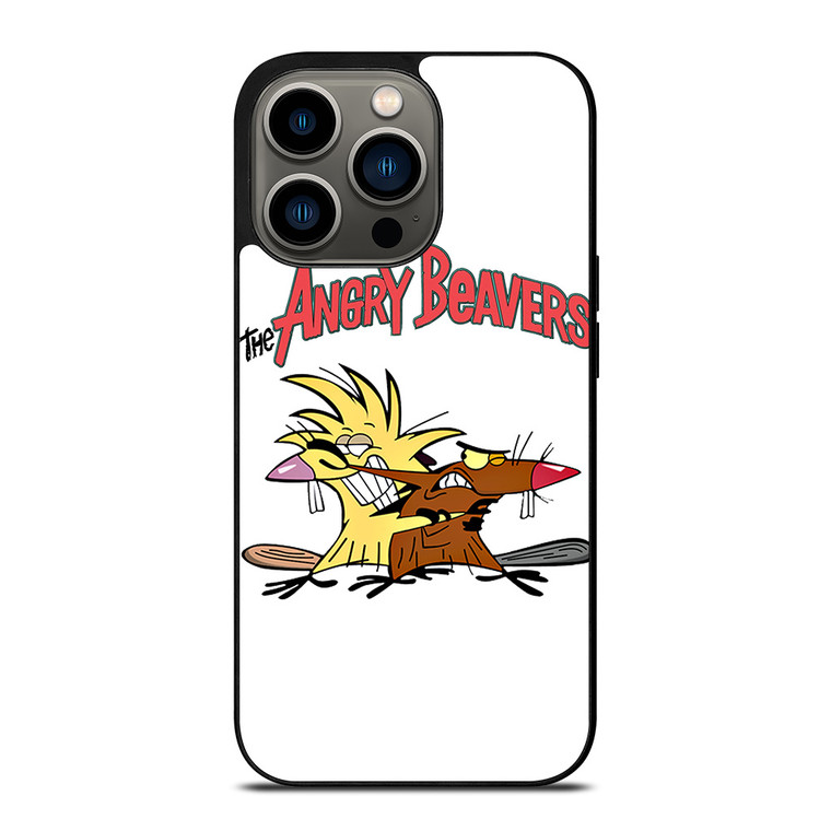 THE ANGRY BEAVERS CARTOON iPhone 13 Pro Case Cover