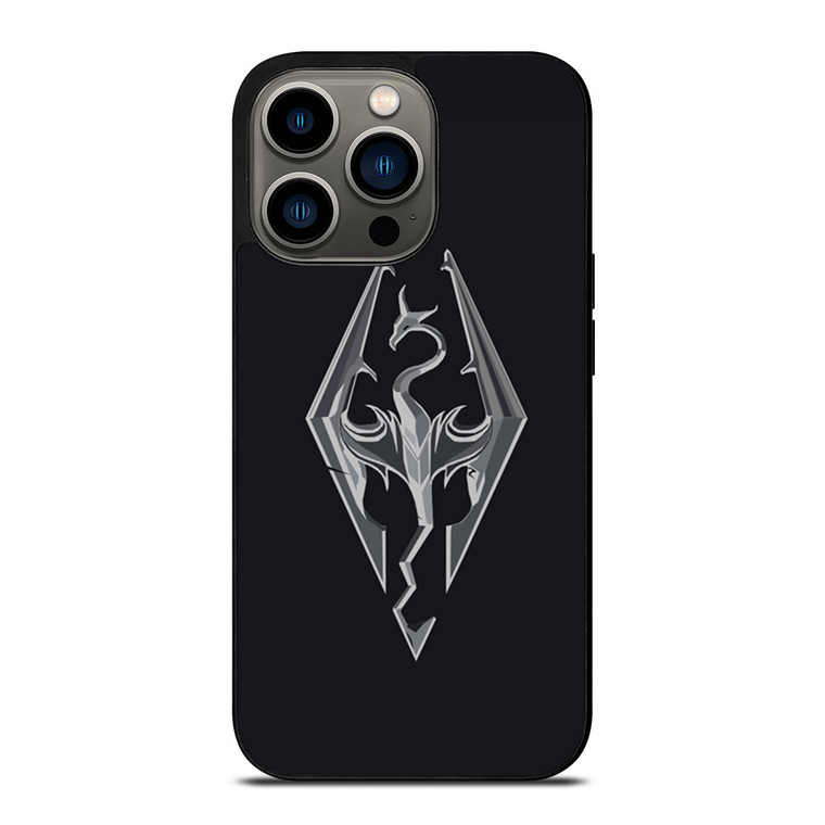THE ELDER SCROLLS SKYRIM FLAT LOGO iPhone 13 Pro Case Cover