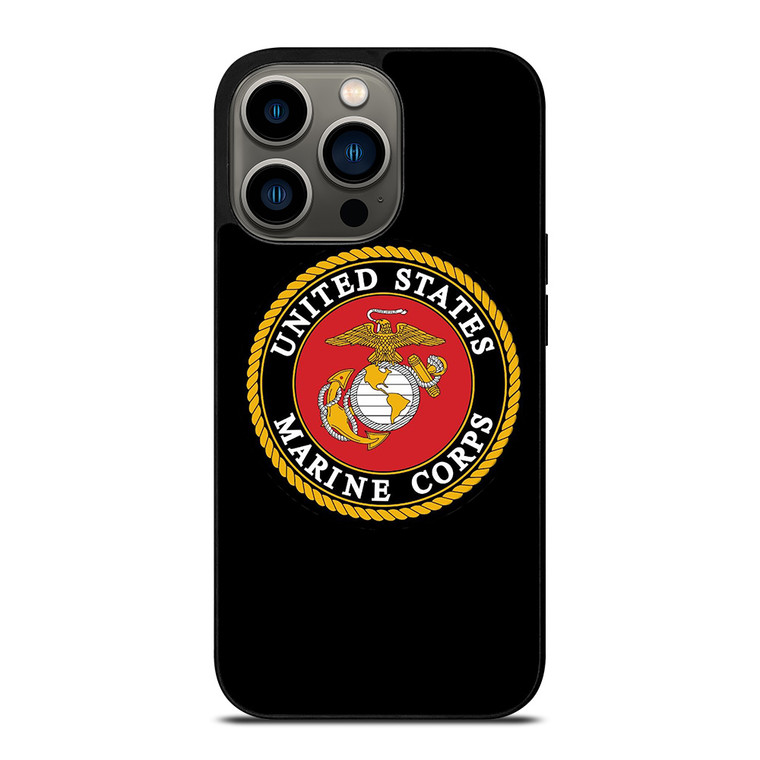UNITED STATES MARINE CORPS LOGO iPhone 13 Pro Case Cover