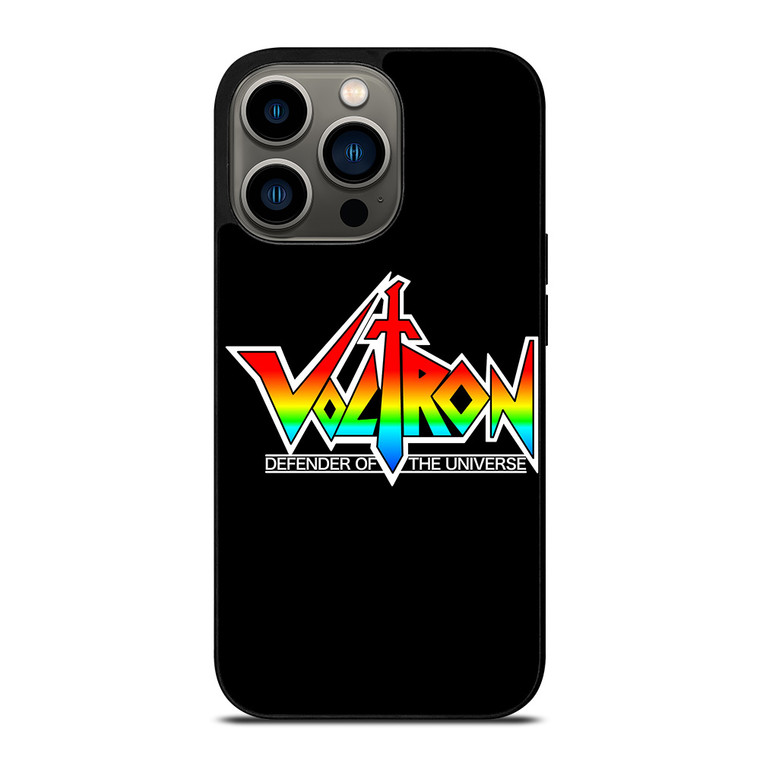 VOLTRON DEFENDER OF THE UNIVERSE LOGO iPhone 13 Pro Case Cover