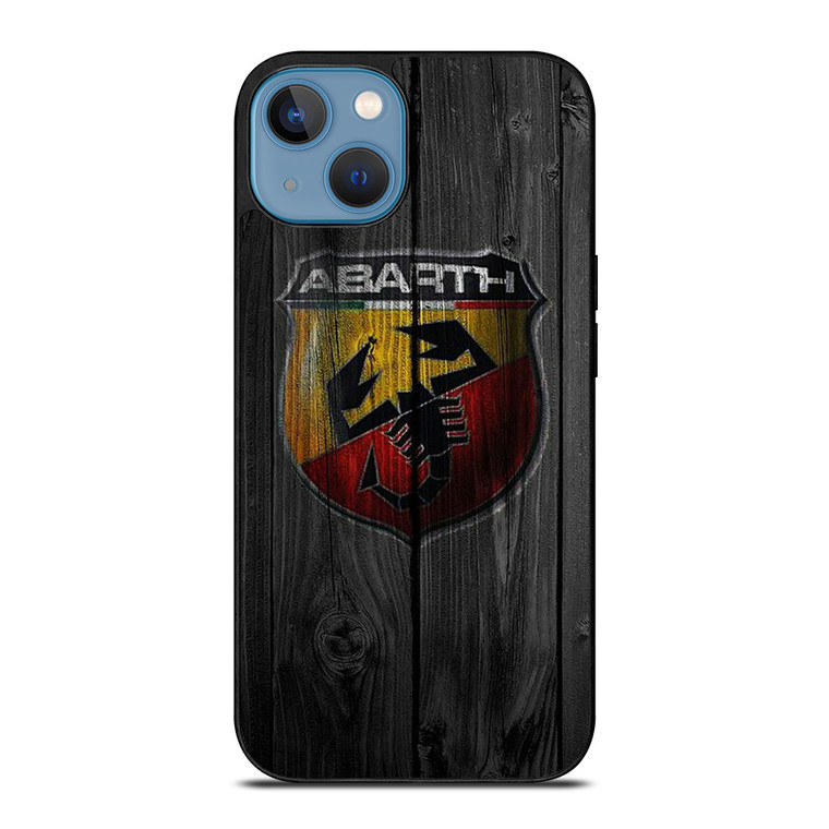 ABARTH CAR WOODEN LOGO iPhone 13 Case Cover