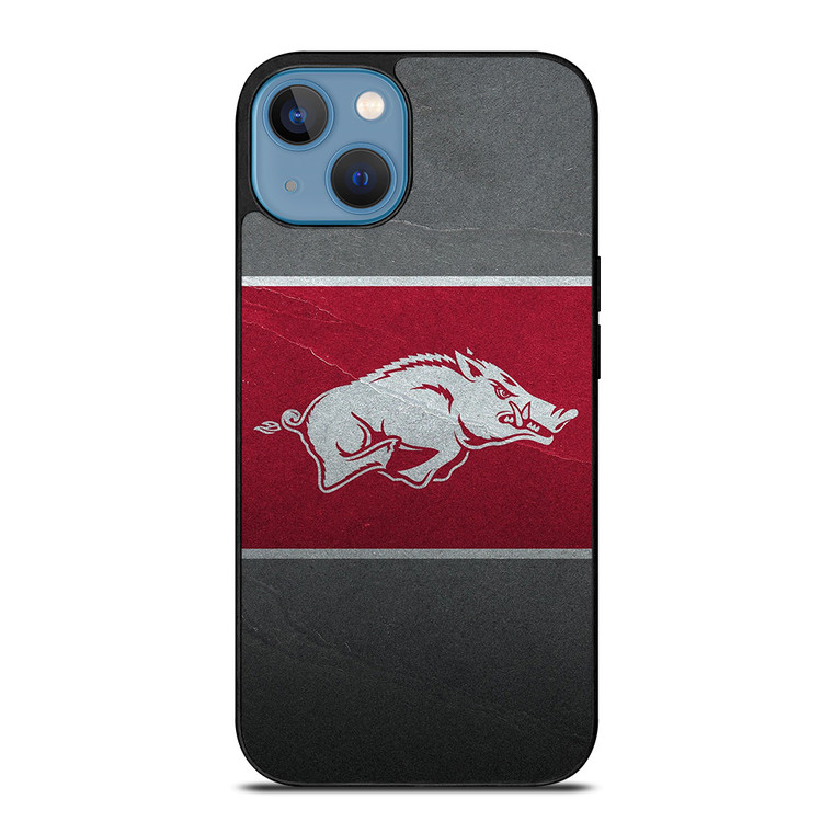 ARKANSAS RAZORBACKS FOOTBALL LOGO iPhone 13 Case Cover