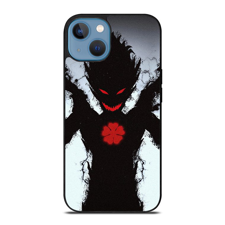ASTA DEMON BLACK CLOVER LOGO iPhone 13 Case Cover
