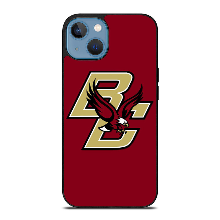 BOSTON COLLEGE EAGLES LOGO iPhone 13 Case Cover BOSTON COLLEGE EAGLES LOGO iPhone 13 Case Cover