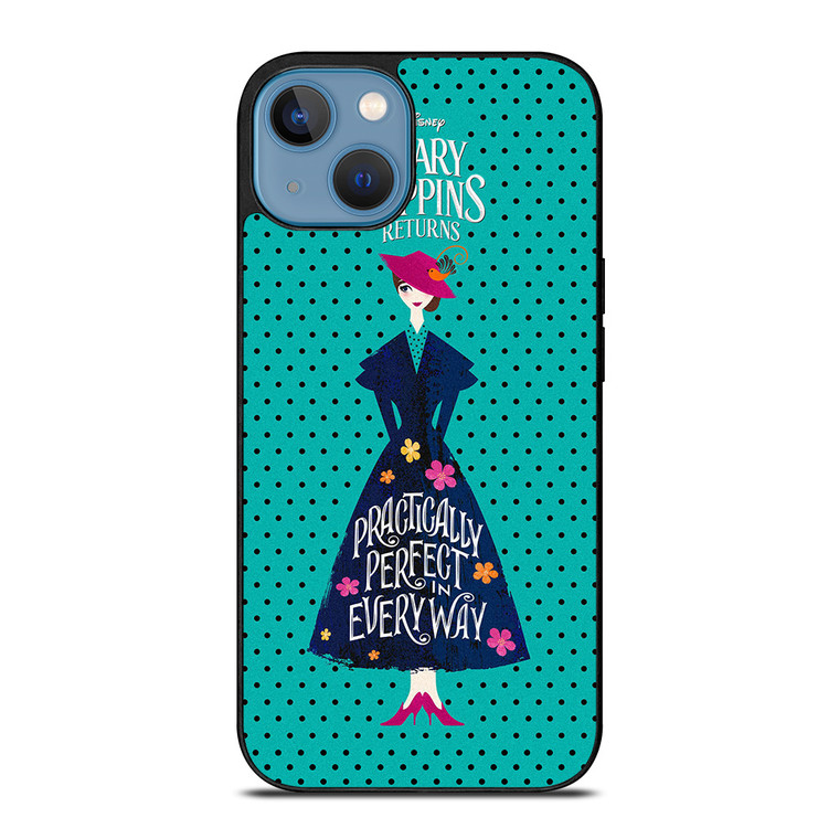 DISNEY MARY POPPINS POLKADOT iPhone 13 Case Cover
