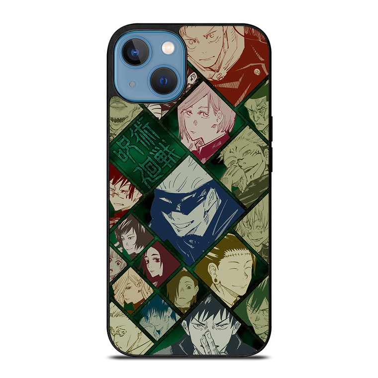 JUJUTSU KAISEN ANIME ALL CAST iPhone 13 Case Cover