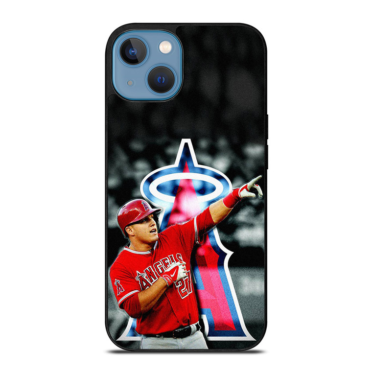LOS ANGELES ANGELS MIKE TROUT iPhone 13 Case Cover