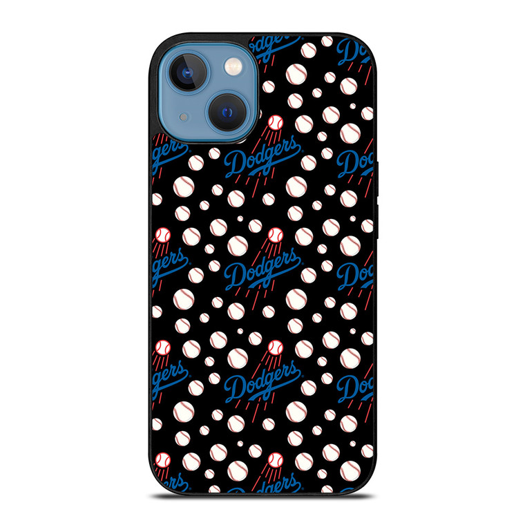 LOS ANGELES DODGERS BASEBALL PATTERN 2 iPhone 13 Case Cover