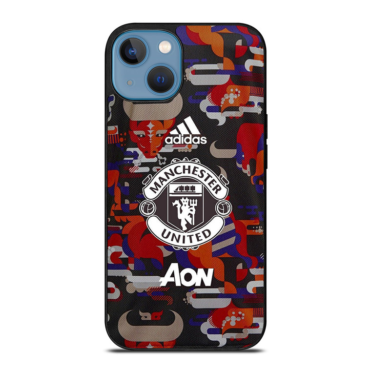 MANCHESTER UNITED AON JERSEY iPhone 13 Case Cover MANCHESTER UNITED AON JERSEY iPhone 13 Case Cover