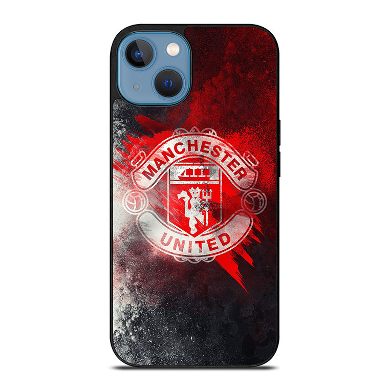 MANCHESTER UNITED FOOTBALL CLUB LOGO iPhone 13 Case Cover