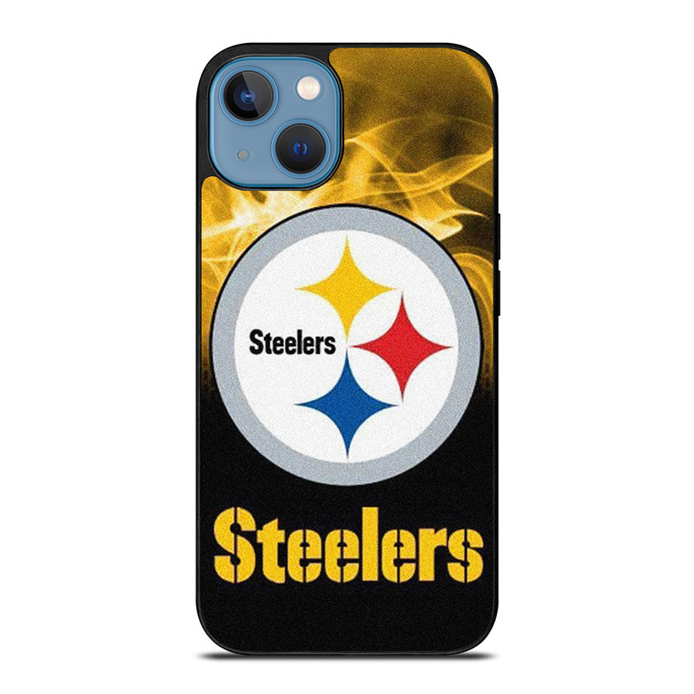 PITTSBURGH STEELERS NFL FIRE iPhone 13 Case Cover