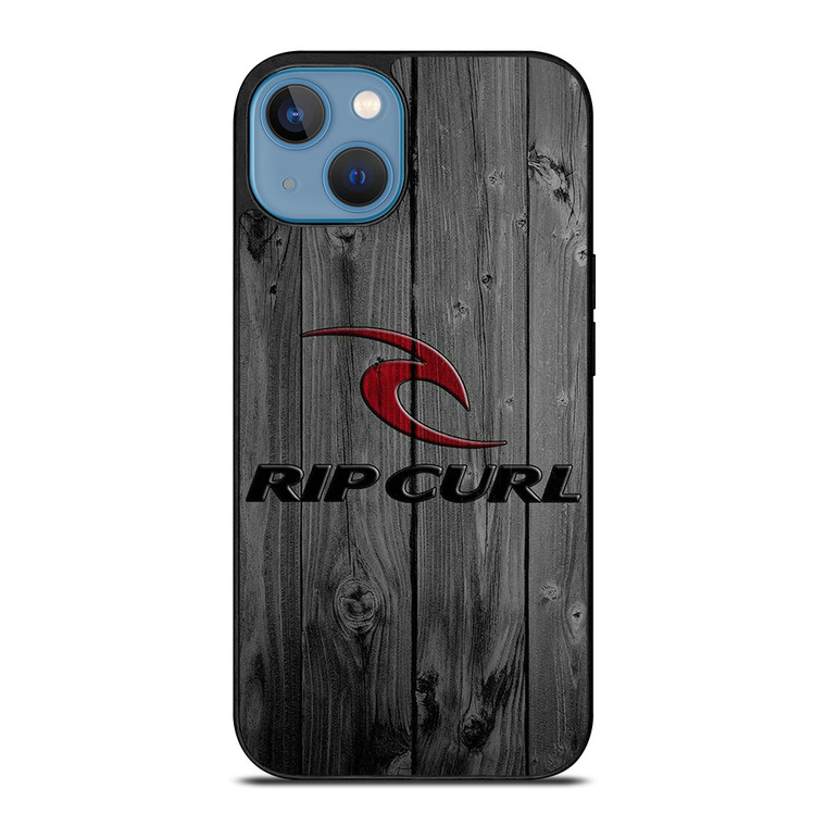 RIP CURL SURFING WOODEN LOGO iPhone 13 Case Cover