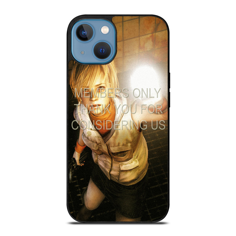 SILENT HILL MEMBERS ONLY iPhone 13 Case Cover